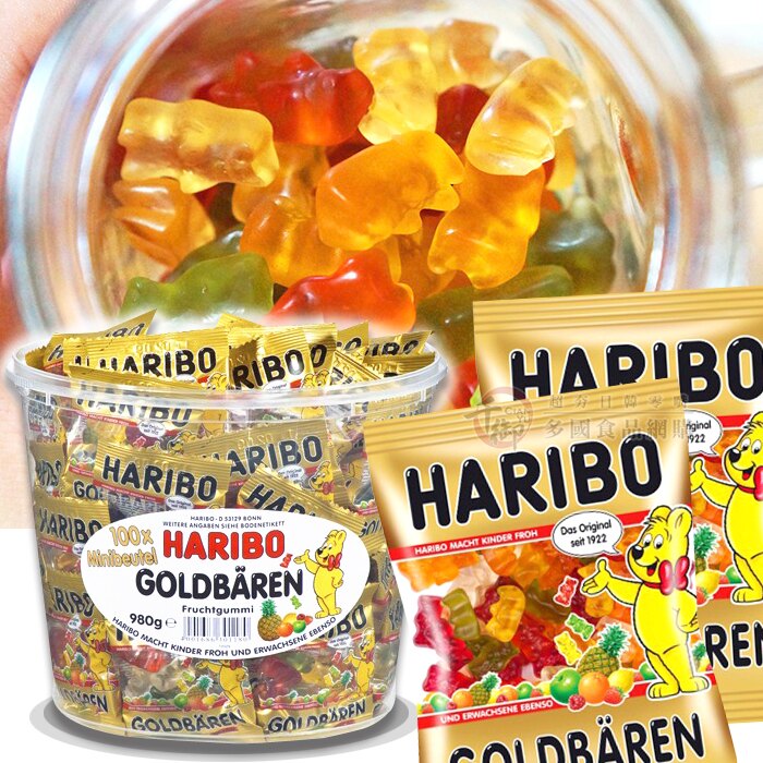 德國HARIBO小熊軟糖迷你包10g 水果軟糖 [GM301180]千御國際
