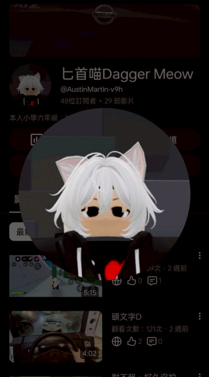 yt匕首喵留言區