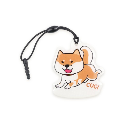 ★ ★ ★ 楊竹科技 獨家販售 ★ ★ ★ 滴膠款（柴犬 CUGI）高50 x 寬43.5 x 厚2.5 mm ※ 圖片僅供參考，請以實際收到商品為準。 ※ 儲值（加值）金額後，即可支付消費：四大超商