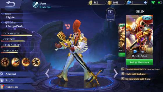 7 Skin Hero  Mobile Legends yang Terinspirasi dari Tokoh 