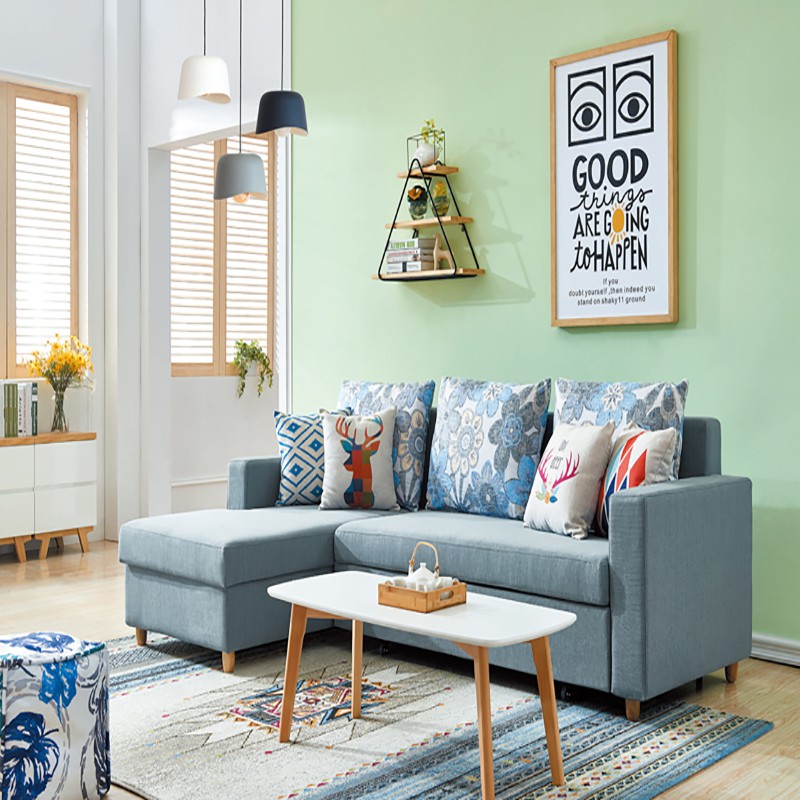 【YC327-3】 亞荻功能L型布沙發(DP3007-5型)(左) W250×D153×H80cm $28,260 【YC327-4】 亞荻功能L型布沙發(DP3007-5型)(右) W250×D15