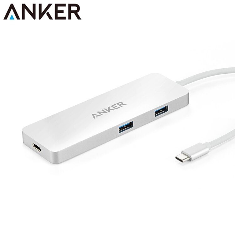 耀您館★美國Anker電腦集線器2埠USB3.0集線器USB-C轉USB-A3.0轉接座 Macbook轉USB充電集線器 USB-C轉USB3.0 USB-C轉USB 3.0 Type-C轉USB3
