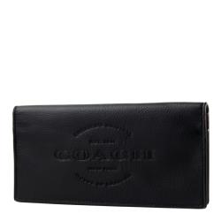 ◎超高人氣款式|◎型男必備單品|◎簡約便利攜帶品牌:COACH品牌定位:國際精品品牌國家:美國款式:長夾適用性別:男生尺寸:尺寸約：長19CM、高9CM、厚度1CM外層材質:牛皮顏色:黑色系開口方式:
