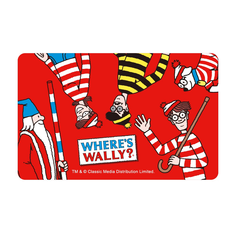 Wally《我在這！》一卡通