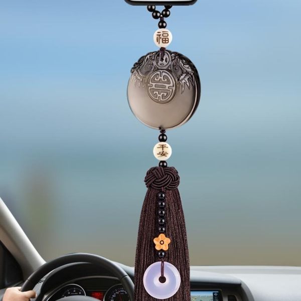 汽車掛件車內吊飾高檔裝飾出入保平安符創意車載掛飾品吊墜男士女 時尚教主