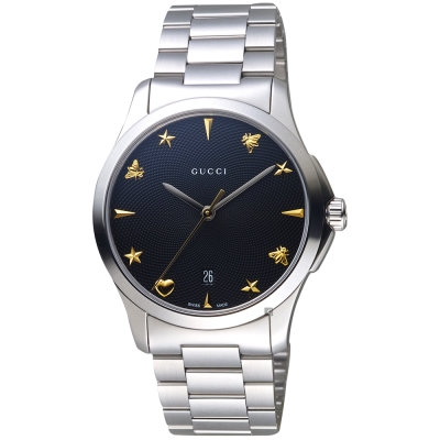 原廠公司貨．瑞士製時、分、秒大三針顯示日期視窗，全316L不鏽鋼料號：YA1264029