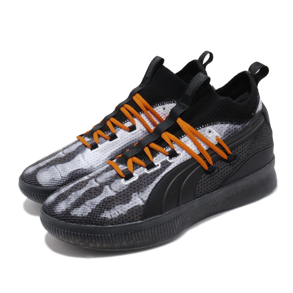 專業籃球鞋品牌:PUMA型號:19189501品名:HW X-Ray配色:黑色,白色