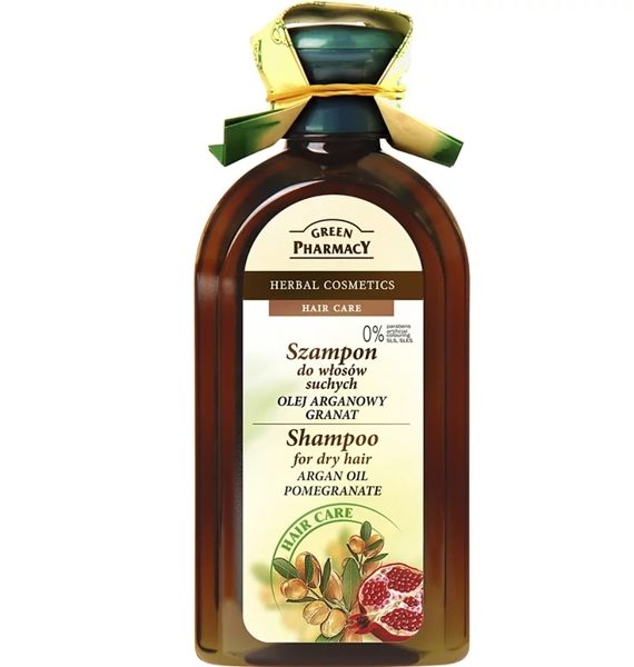 【Green Pharmacy 草本肌曜】紅石榴護色潤澤洗髮露 350ml