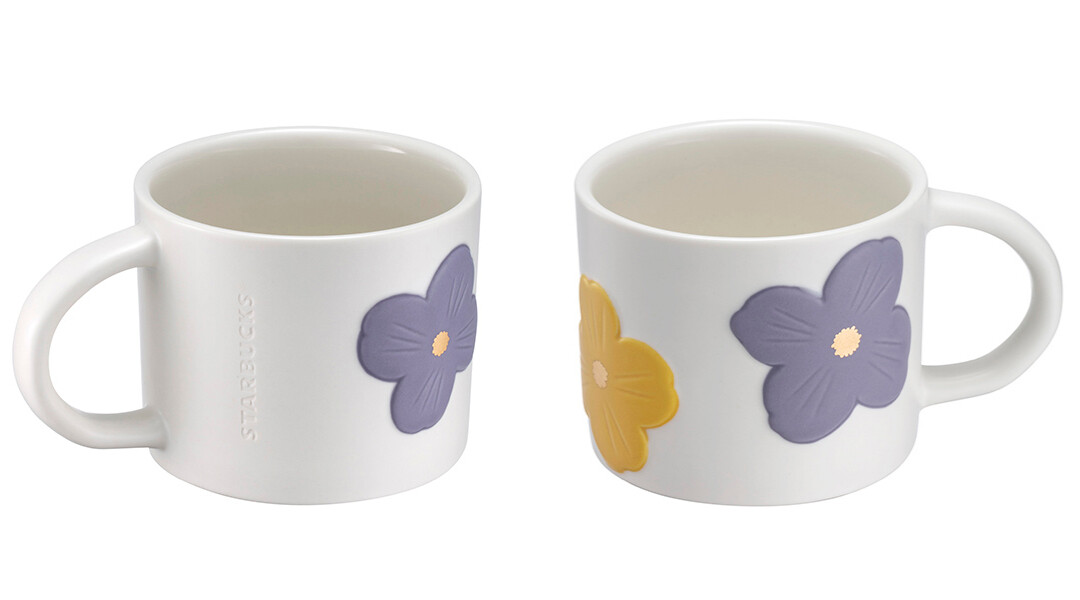 星巴克花卉暖陽馬克杯，售價600元