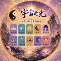 宇宙之光～靈性知識、阿卡西、靈氣、催眠、前世回溯、脈輪、能量線切除、易經、限制性信念轉化、情緒釋放