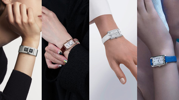 「長方形錶」推薦Top 6！Cartier、Chanel、Hermès....優雅指數完勝方形與圓形錶