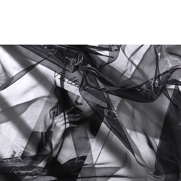 透明白紗ins風純色背景布拍照道具布 化妝品小清新背景布 2m價