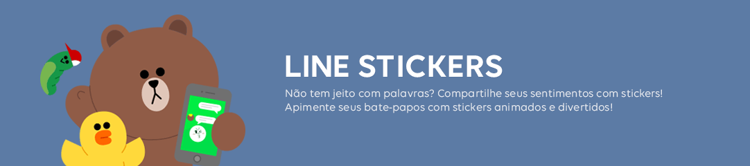 Stickers Oficiais do LINE – Stickers Mais Recentes | LINE STORE