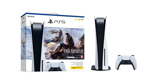 台灣版《FF16》PS5主機同梱版公開，獨缺日本限定控制器、外殼