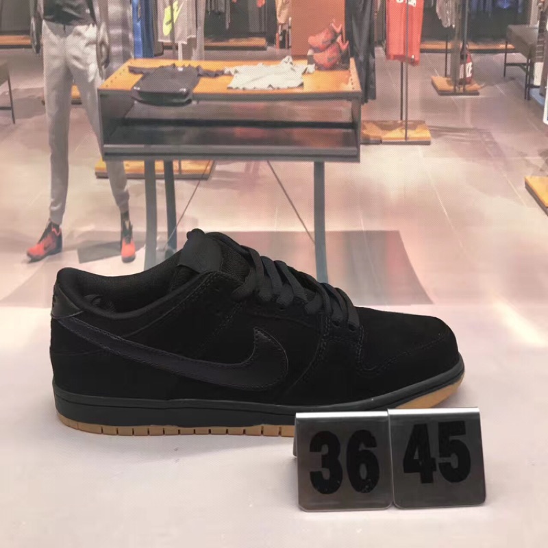 【台灣熱銷】耐吉版鞋 男女鞋 NIKE SB DUNK LOW PRO IW 黑武士 黑曼巴 休閒鞋 819674-002 全黑鞋