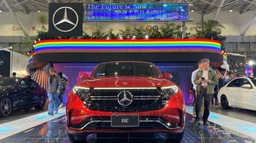 直擊 Mercedes-Benz 展區！除了 EQC 400 4MATIC 展區更多未來感設計巧思