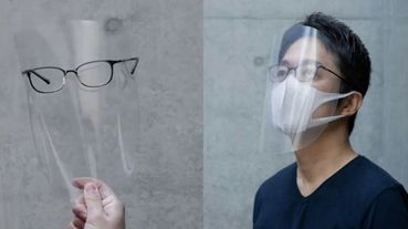操刀東奧火炬的日本設計大師吉岡德仁超有愛！做「極簡風防疫面罩」提供醫護，上網下載模板你也能在家做