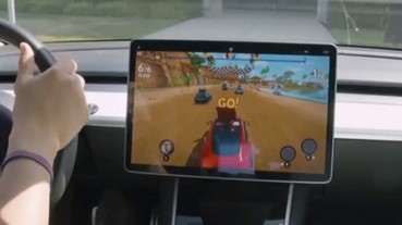 坐在汽車裡來打一場賽車遊戲？特斯拉版《Beach Buggy Racing 2》開始提供下載、手握真實方向盤操控賽車