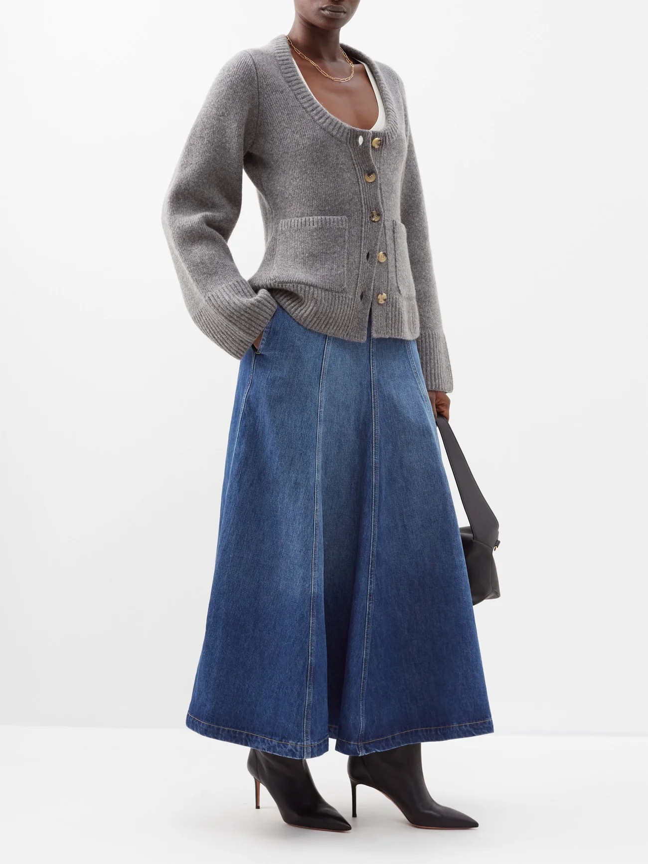 AQUAZZURA Matignon 75 leather ankle boots