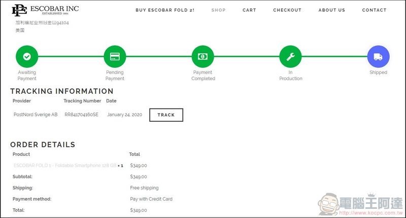 2020-02-08 15_15_35-Escobar Inc _ Order tracking