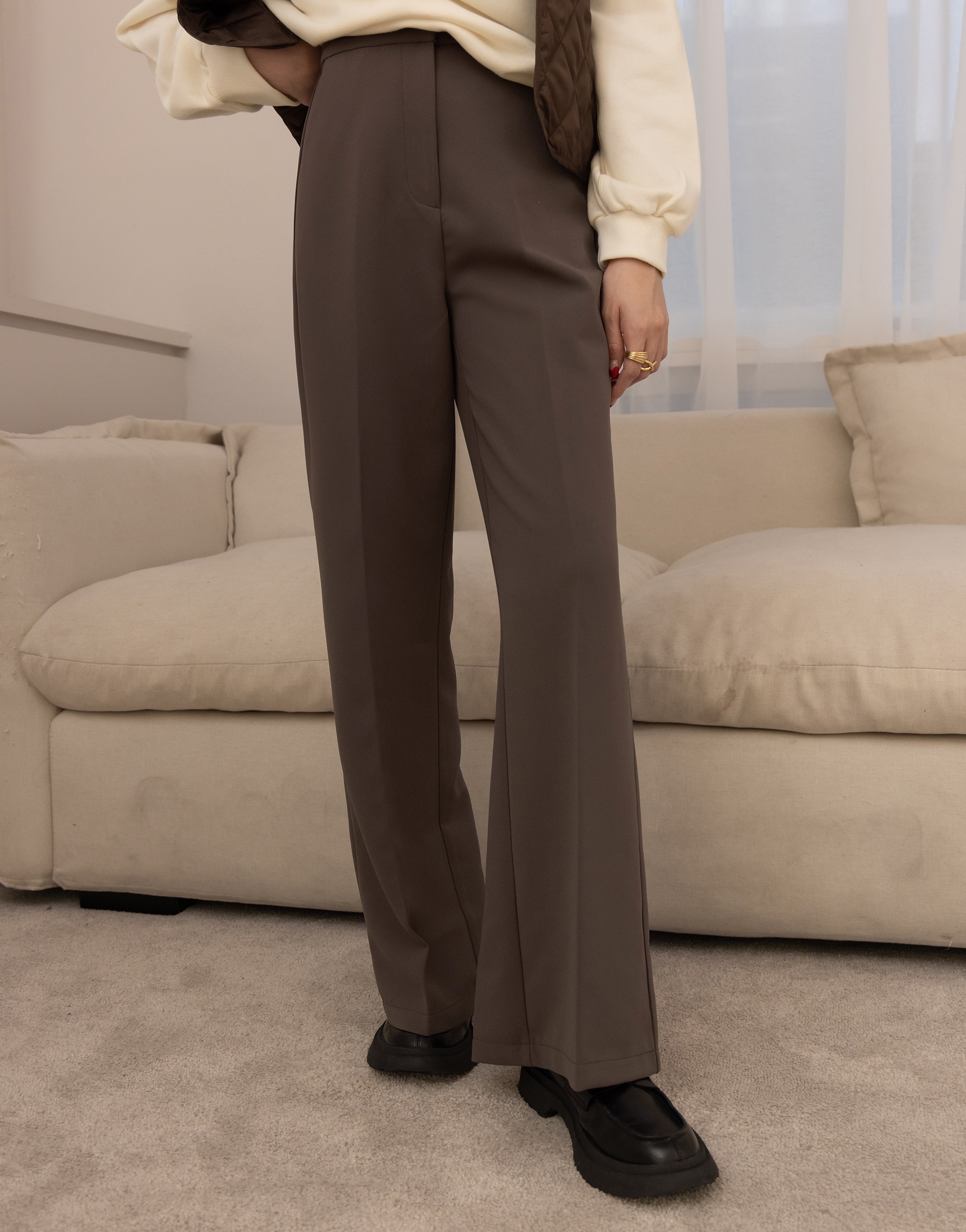 & IN THING 後開叉西裝褲-PAZZO