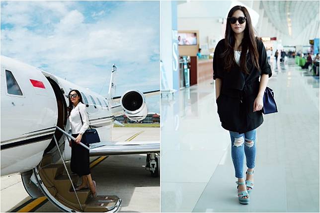 7 Gaya Fashion Selebriti Indonesia Saat di Bandara, Mana Favoritmu?