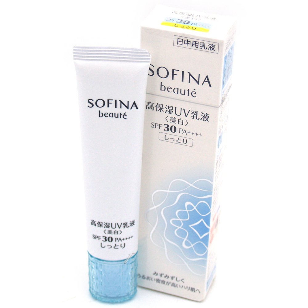 SOFINA蘇菲娜 芯美顏美白瀅潤日間防禦乳升級版SPF30PA++++(30ml)