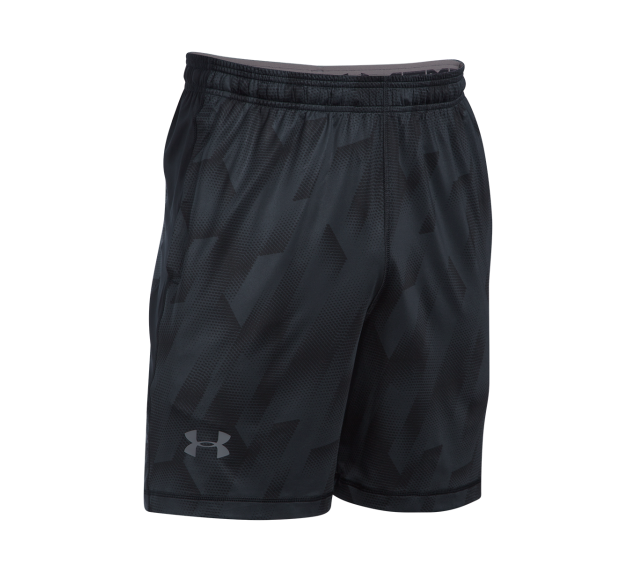 胖媛的店 Under Armour 男 UA Raid 8英寸 印花短褲 1257826-005