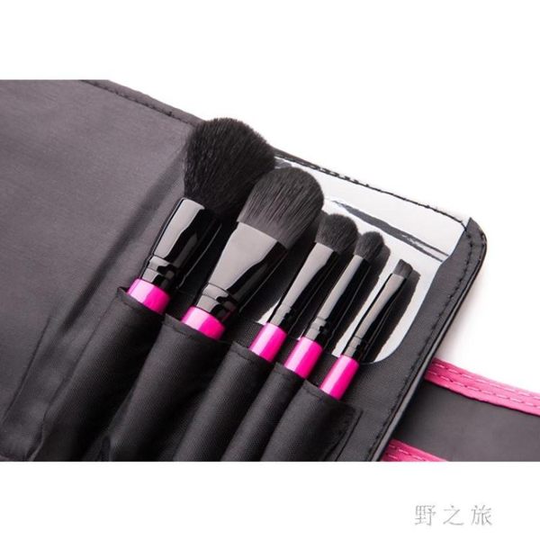 便攜柔軟 化妝套刷 化妝刷套裝 粉底刷 帶包包出門方便化妝LZ2489【野之旅】