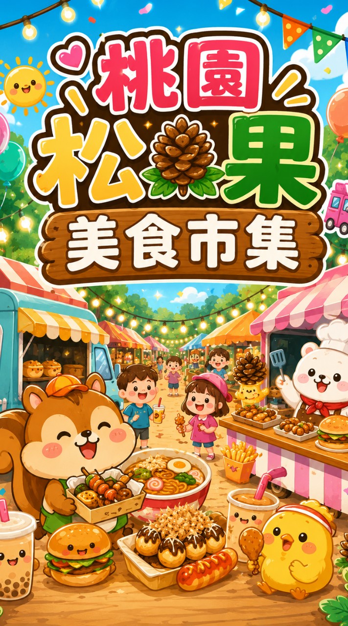 桃園松果美食市集