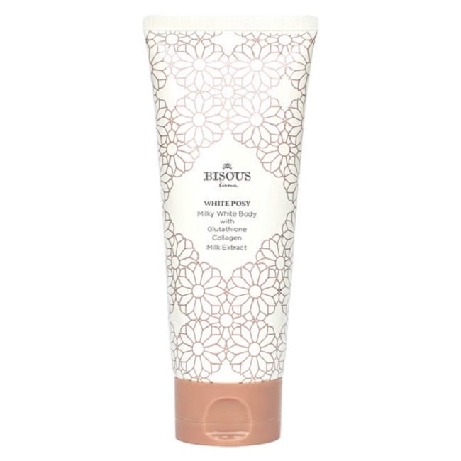 Bisous Bisous 白色花束牛奶美白身體乳 100g