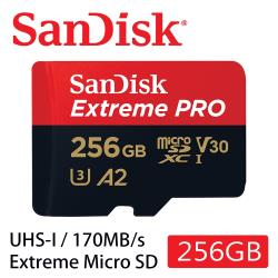 ◎讀取170MB/s 寫入90MB/s|◎終身有限保固,支援4K錄影|◎完美收錄精彩每一刻不錯失任何一秒商品名稱:SanDiskExtremeProMicroSDXC256GB記憶卡(A2/V30/U
