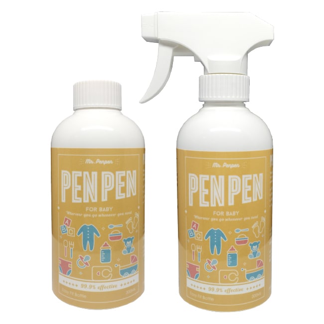 水力士噴噴先生-媽寶專用滅菌噴霧補充瓶組合300ml+300ml