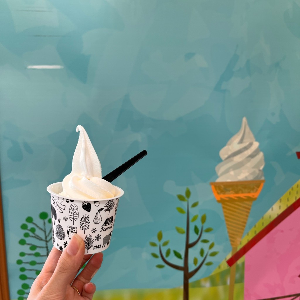 実際訪問したユーザーが直接撮影して投稿した新発寒二条アイスクリームあいすの家 新発寒店の写真