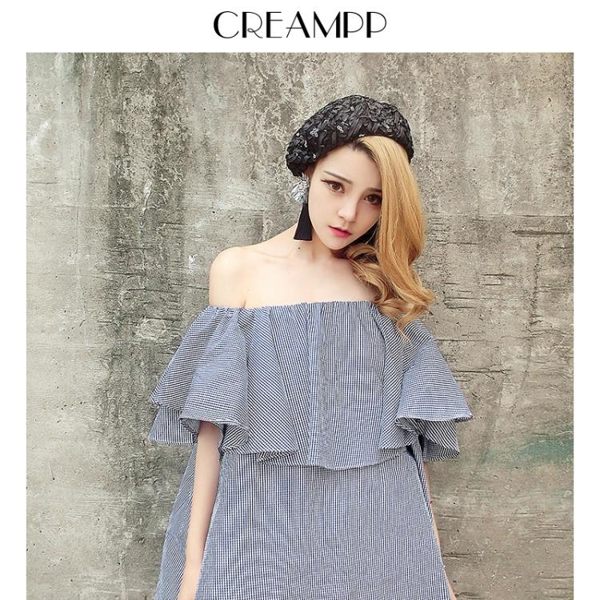 衫衫來時流行館-手作復古時髦雪紡蕾絲壓花立體設計布料帽貝雷帽