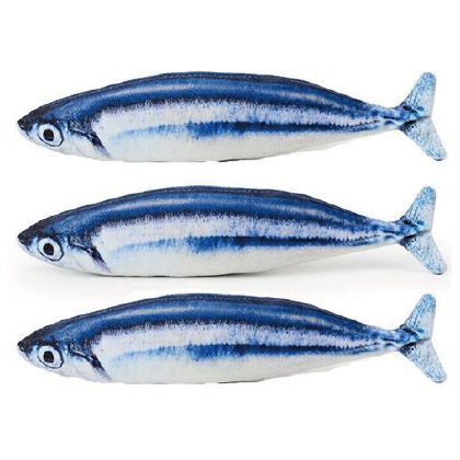 貓皇玩具 - 秋刀魚抱枕 - M - 長 40cm