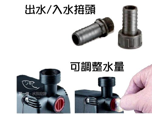 [第一佳水族寵物] 義大利伊登EDEN [155型 (4200LL/H)] 水陸兩用馬達/海陸馬達 免運