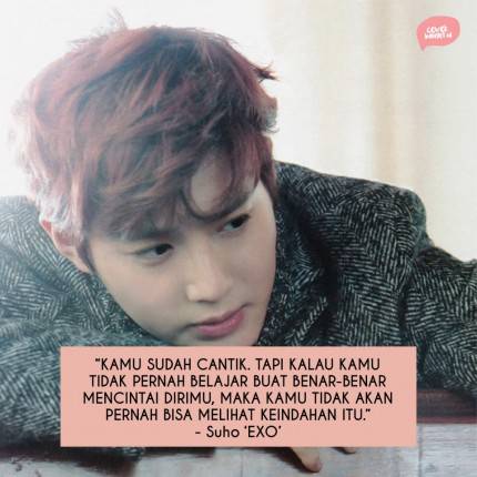 10 Quotes dari Idol Kpop yang Bisa Membangkitkan Semangat 