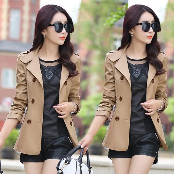 全館83折 2018新款秋裝韓版女裝中長款學生卡其色小個子風衣春秋季薄外套女