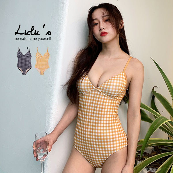 053004♦ 格紋樣式/肩帶可交叉