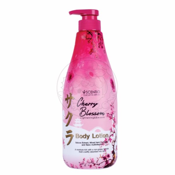 【泰國Beauty Buffet】SCENTIO Cherry Blossotm 櫻花身體乳