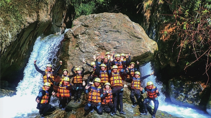花蓮砂婆礑溪溯溪(圖片提供/花蓮觀光資訊網)