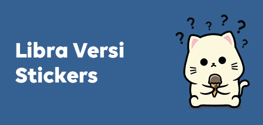 Libra Versi Sticker
