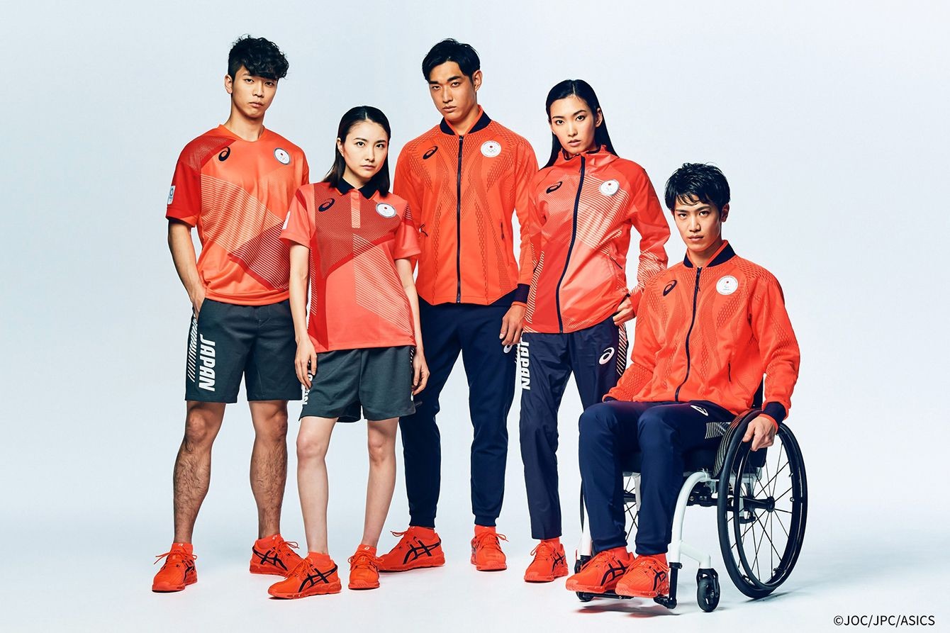 未使用 asics アシックス オリンピック日本代表 ポディウム