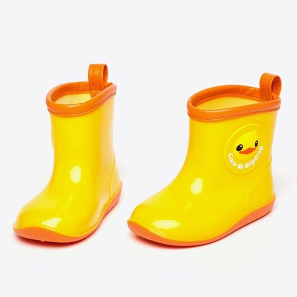 寶寶雨鞋小童防滑嬰幼兒園四季兒童雨靴男童可愛套鞋女防水膠鞋 免運直出