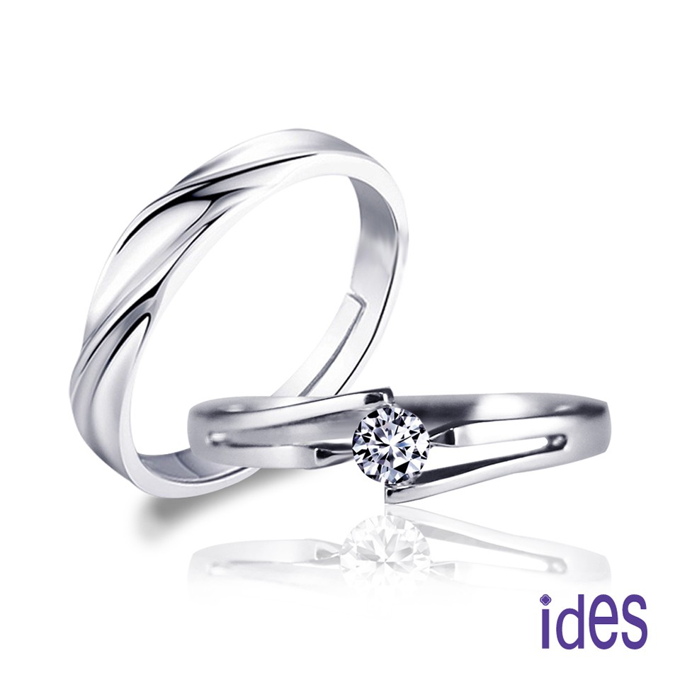 高CP值設計款鑽石情人對戒結婚求婚紀念送禮最佳選擇簡約設計好耐看又百搭時尚線條14K金品質佳商 品 說 明☆ 女戒主鑽 0.12克拉☆ 顏色淨度 E / VS1☆ 八心八箭完美EX車工☆ 女戒貴金屬1