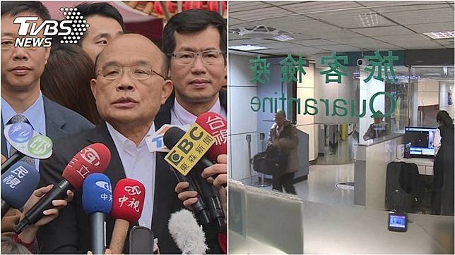 第一線防疫警察寫給行政院長蘇貞昌一封信。(圖／TVBS資料照)