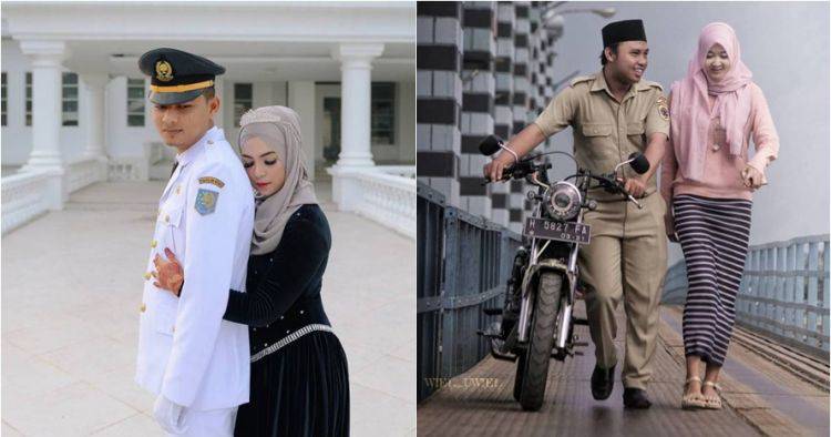 20 Inspirasi Foto Prewedding Kenakan Seragam Profesi Brilio Net Line Today