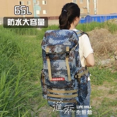 65L防水大容量雙肩背包旅游行李包男戶外徒步大背包女