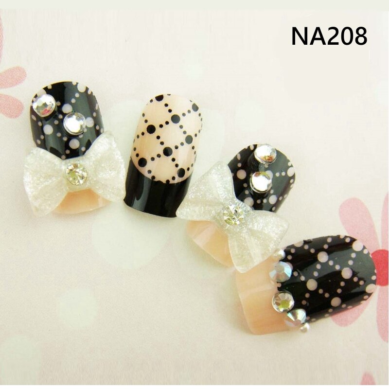 ~現貨~網襪風格 NA208 彩繪美甲成品